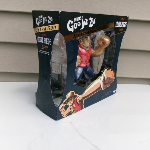 Heroes of Goo Jit Zu Ultra Goo One Piece Luffy Stretch Collectible 7-inch Figure - Picture 5 of 10